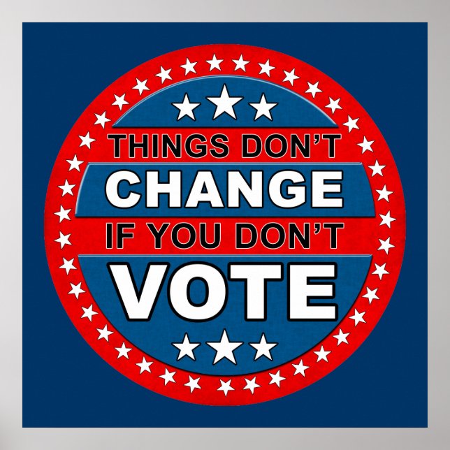 Póster Poster de voto (Frente)