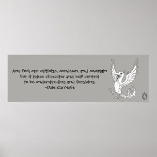 Póster poster de Voyager "Toma el carácter"