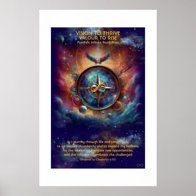 Póster Poster de VTVR-AbstractCompass2 - POSTER (Frente)