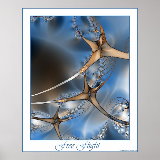 Póster Poster de vuelo libre (Frente)