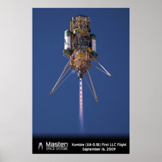 Póster Poster de vuelo libre de Xombie