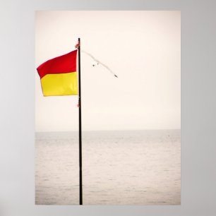 Póster Poster de vuelo seguro