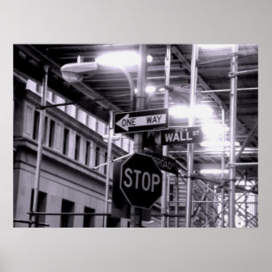Póster Poster de Wall Street