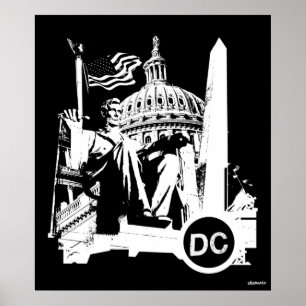 Póster Poster de Washington DC