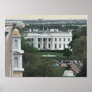 Póster Poster de Washington DC de la Casa Blanca