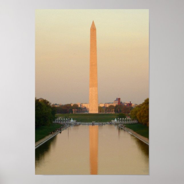 Póster Poster de Washington Monument DC (Frente)