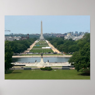 Póster Poster de Washington Monument Washington DC