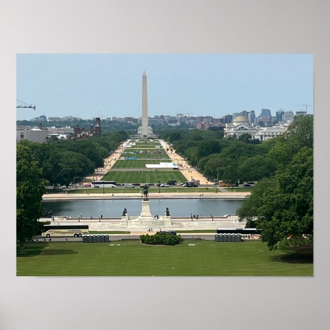 Póster Poster de Washington Monument Washington DC (Frente)