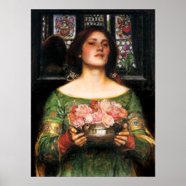 Póster Poster de Waterhouse Gather Ye Rosebuds
