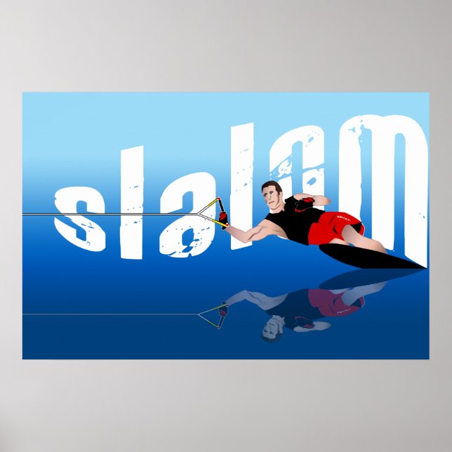 Póster Poster de Waterski (Frente)