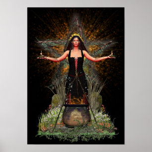 Póster Poster de Wiccan - Spellweaver III [A3]