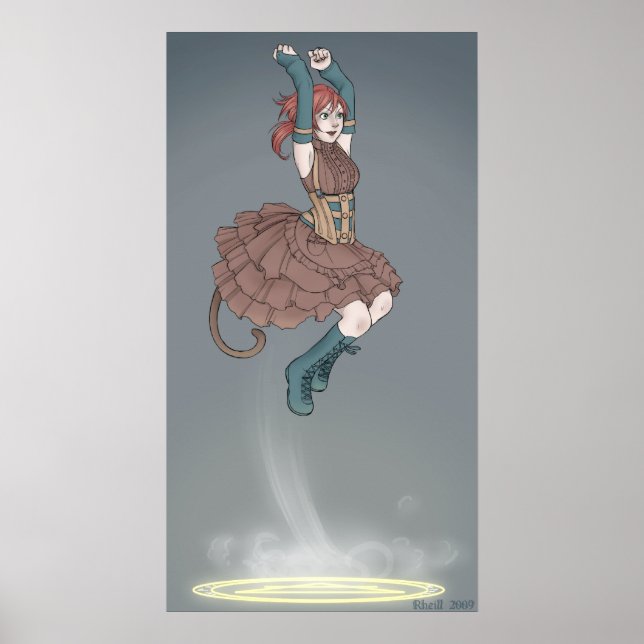 Póster Poster de Wind Jump (Frente)