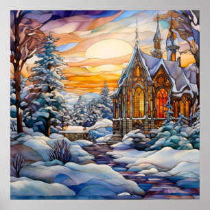 Póster Poster de Winter Church