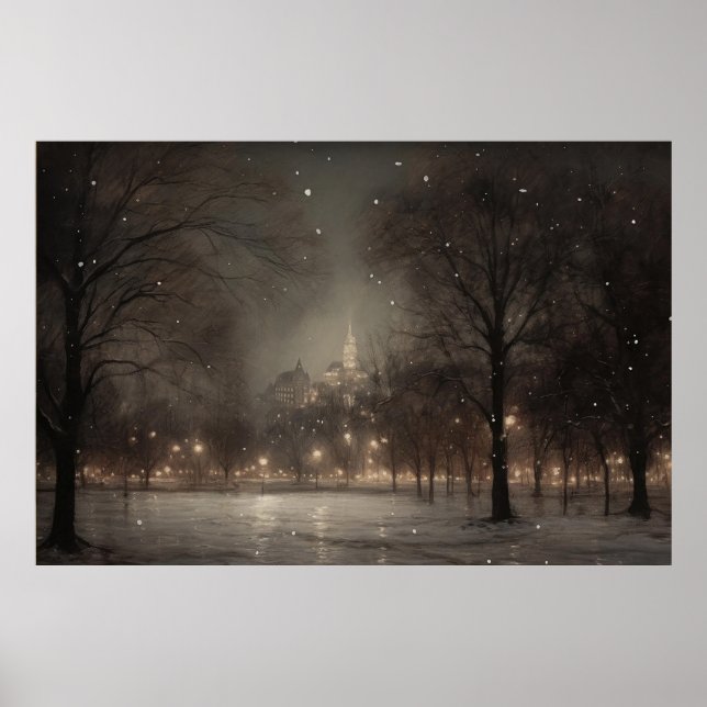 Póster Poster de Winter Wonderland Park (Frente)