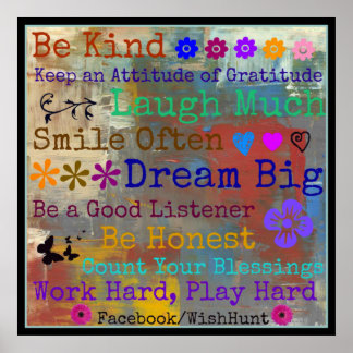 Póster Poster de WishHunt motivacional de 24" x 24"