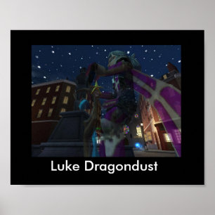 Póster Poster de Wizard101 Lucas Dragondust