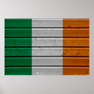 Póster Poster de Woodplank de Irlanda