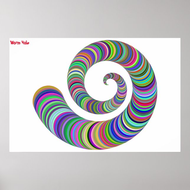 Póster Poster de Worm Hole (Frente)