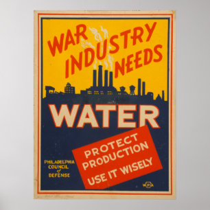 Póster Poster de WPA 1943