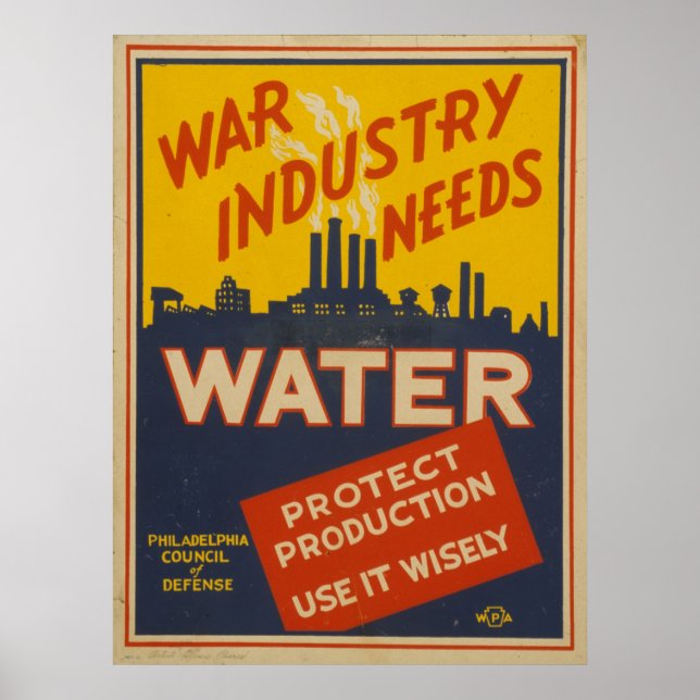 Póster Poster de WPA 1943 (Frente)