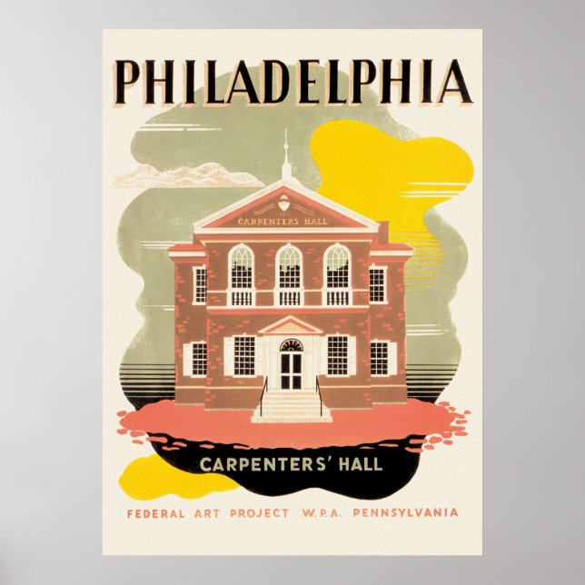 Póster Poster de WPA Philadelphia (Frente)