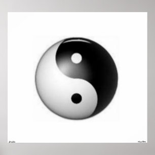 Póster Poster de Yin y de Yang