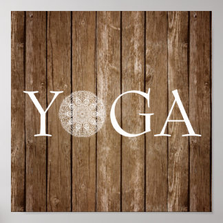 Póster Poster de yoga