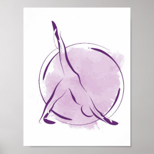 Póster Poster de yoga