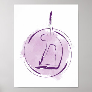 Póster Poster de yoga