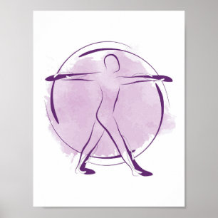 Póster Poster de yoga