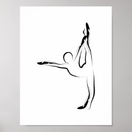 Póster Poster de yoga