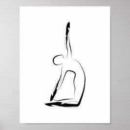 Póster Poster de yoga