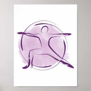 Póster Poster de yoga