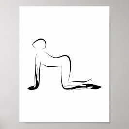 Póster Poster de yoga