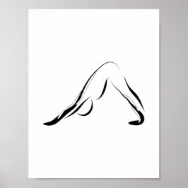 Póster Poster de yoga