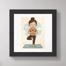 Poster de yoga