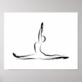 Póster Poster de yoga