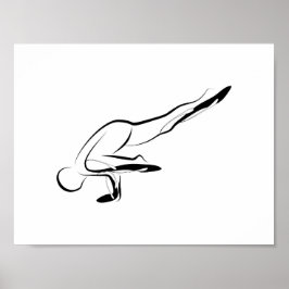 Póster Poster de yoga