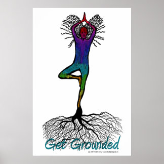 Póster Poster de yoga