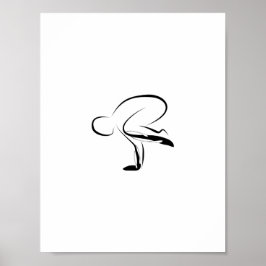 Póster Poster de yoga