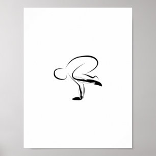 Póster Poster de yoga
