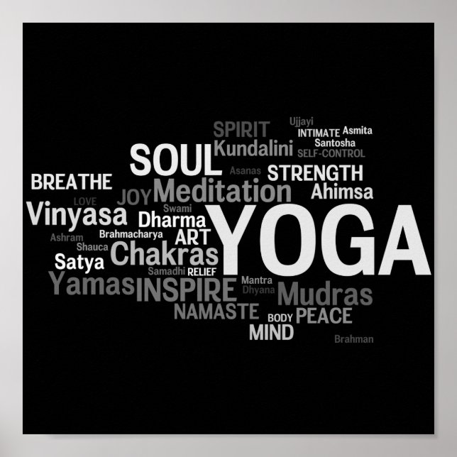 Póster POSTER de YOGA (Frente)