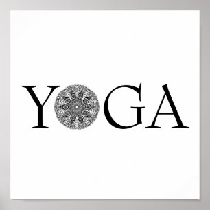 Póster Poster de yoga
