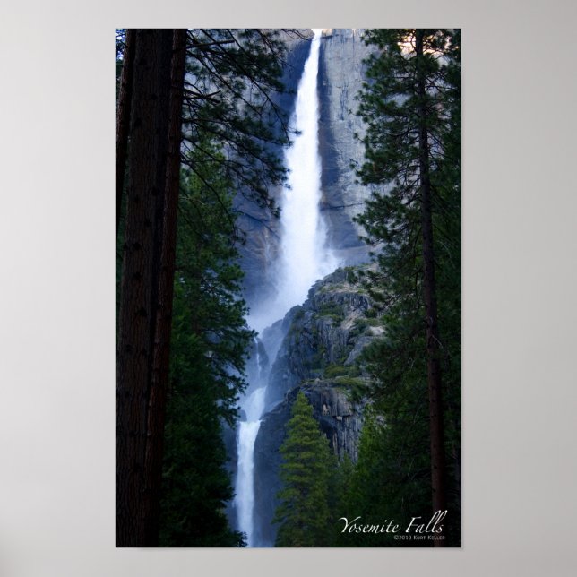 Póster Poster de Yosemite Falls (Frente)
