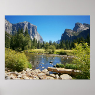Póster Poster de Yosemite Valley