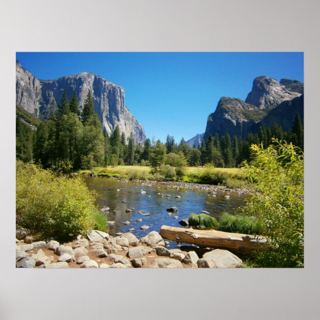 Póster Poster de Yosemite Valley (Frente)