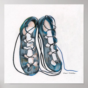 Póster Poster de zapatos blandos LW Irish