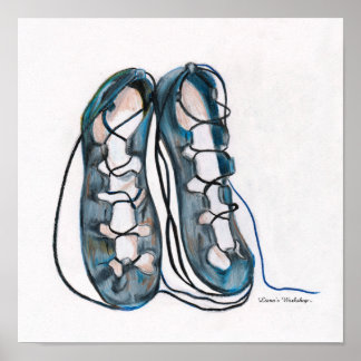 Póster Poster de zapatos blandos LW Irish