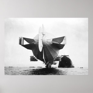 Póster Poster de Zeppelin Airship