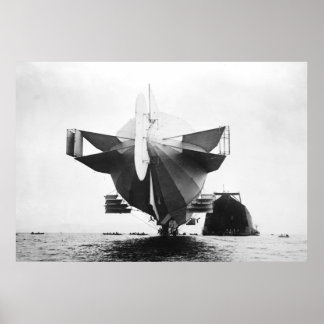 Póster Poster de Zeppelin Airship